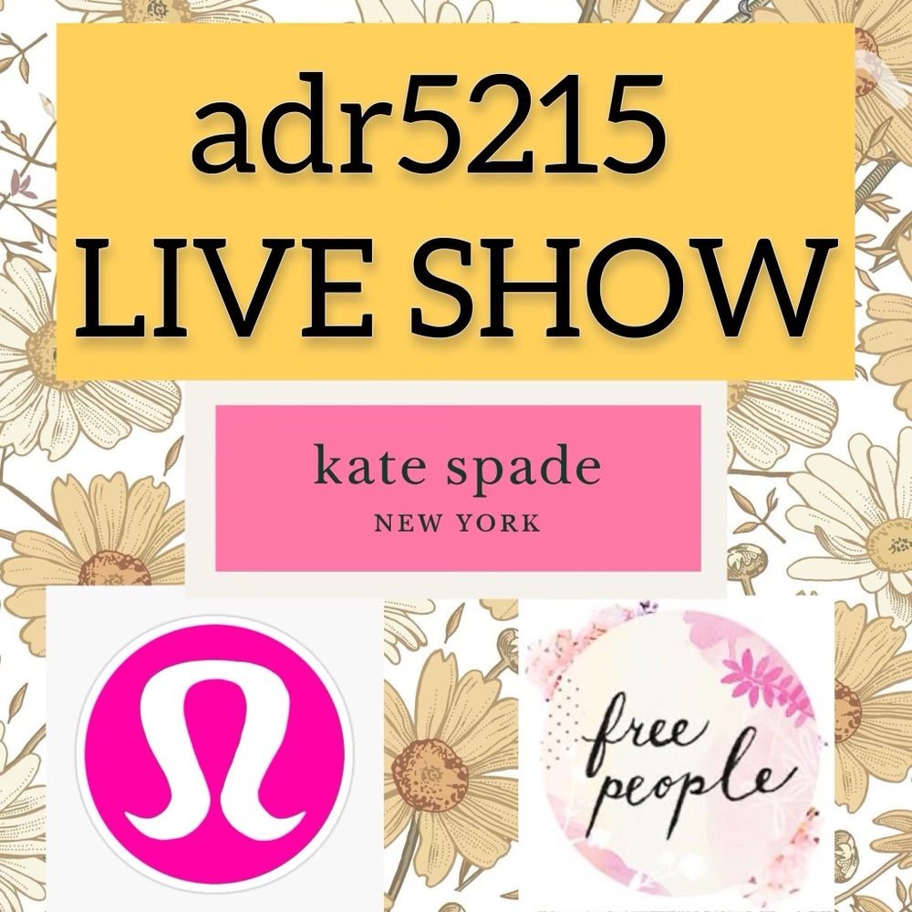 Live show listing y’all ♥️